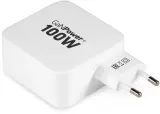 Сетевое зар./устр. Digma Pro DPW10B 100W 5A (PD+QC) 2хUSB-C/USB-A универсальное белый (DPW1B0G012WH) Image