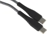 Кабель BoraSCO 52385 USB Type-C (m)-USB Type-C (m) 1м серый коробка Image
