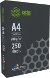 Бумага Cactus CS-LPA4200250 A4/200г/м2/250л./белый CIE170% для лазерной печати Image
