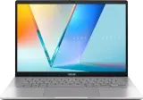 Ноутбук Asus VivoBook S14 S3407CA-LY098 Core Ultra 5 225H 16Gb SSD512Gb Intel Arc 130T 14" IPS WUXGA (1920x1200) без ОС silver WiFi BT Cam (90NB16J1-M00770) Image