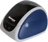 Термопринтер Mertech LP80 Eva (4586) 203dpi 100мм/с/USB/RS232 для печ.накл./синий белый Image