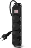 Сетевой фильтр Buro 400MDP-3-B 3м (4 розетки) черный (коробка) Image