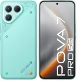 Смартфон Tecno POVA 7 Pro 5G 256Gb 8Gb зеленый моноблок 3G 4G 6.8" 1080x2460 Android 14 50Mpix 802.11 a/b/g/n/ac NFC GPS GSM900/1800 Protect
