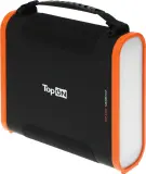 Электростанция портативная TopON TOP-X150 148000mAh 5A QC3.0/PD3.0 4xUSB солн.бат. черный/оранжевый (103764) Image