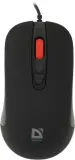 Мышь Defender Ultra Classic MB-280 черный оптическая 1600dpi USB 4but (52281) Image