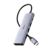 Netac Hub WF13, Type-C to USB3.0+USB2.0*2+100W PD+HDMI (repl. NT08WF13-30GR) Image