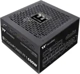 Блок питания Thermaltake ATX 650W Toughpower PF1 80+ platinum (20+4pin) APFC 140mm fan color LED 9xSATA Cab Manag RTL Image
