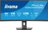 Монитор Iiyama 34" ProLite XCB3497WQSNPH-B1 черный VA LED 0.4ms 21:9 HDMI M/M матовая HAS 3000:1 350cd 178гр/178гр 3440x1440 120Hz DP UW USB 9.7кг Image