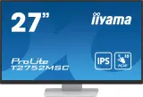 Монитор Iiyama 27" ProLite T2752MSC-W1 белый IPS LED 5ms 16:9 HDMI M/M матовая 1000:1 400cd 178гр/178гр 1920x1080 60Hz DP FHD USB Touch 6.7кг Image