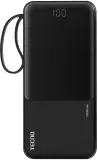 Мобильный аккумулятор Tecno OnGO L101 10000mAh 12W 2.4A 2xUSB-A/USB-C черный Image