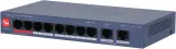 Коммутатор Dahua DH-CS4010-8ET2GT-110 8x100Мбит/с 2x1Гбит/с управляемый Image