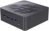 ПК Мини Chuwi AuBox Ryzen AI 9 365 (3.3) 32Gb SSD1Tb RGr Windows 11 Pro 2x2.5GbitEth WiFi BT 120W серебристый/черный