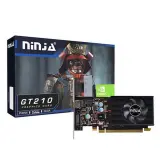 Видеокарта Ninja (Sinotex) GT210 512MB DDR3 64bit VGA DVI HDMI 1FAN LP RTL Image