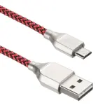 Кабели USB ACD USB кабель ACD-Titan MicroUSB ; USB-A Нейлон, 1м, красно-черный (ACD-U927-M1R) Image