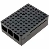 Корпус ACD RA182 Black ABS Plastic Building Block case for Raspberry Pi 3 B/B+ (CBPIBLOX-BLK) (494293) Image