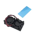 Кулер ACD RA535 Два вентилятора с радиатором ACD Double Fans (25*25*7mm) + Radiator (50*25*5mm) for Raspberry Pi 3B+/4B (RASP3409) Image
