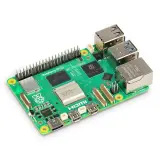 Одноплатный компьютер Raspberry Pi 5 4GB RAM Retail, (RA770) Broadcom BCM2712 Quad core Cortex-A76 64-bit CPU, VideoCore VII GPU, Dual 4Kp60 HDMI display output, 4Kp60 HEVC decoder, 802.11ac WiFi, Bluetooth,2x USB 3.0, 2xUSB 2.0, 2x micro-HDMI, Разъем пит Image
